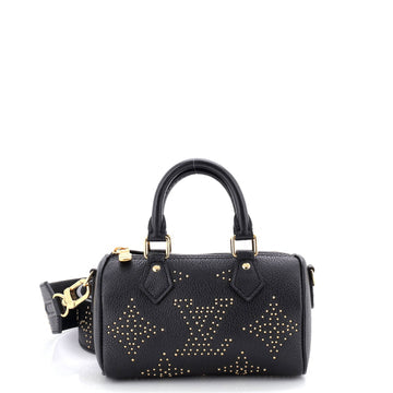 Speedy Bandouliere NM Bag Studded Leather Nano