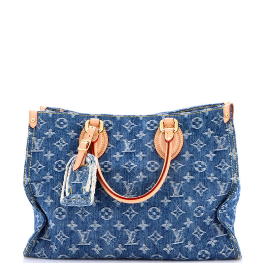 Louis Vuitton OnTheGo Tote Monogram Denim MM