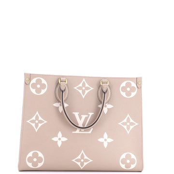 OnTheGo Tote Bicolor Monogram Empreinte Giant MM