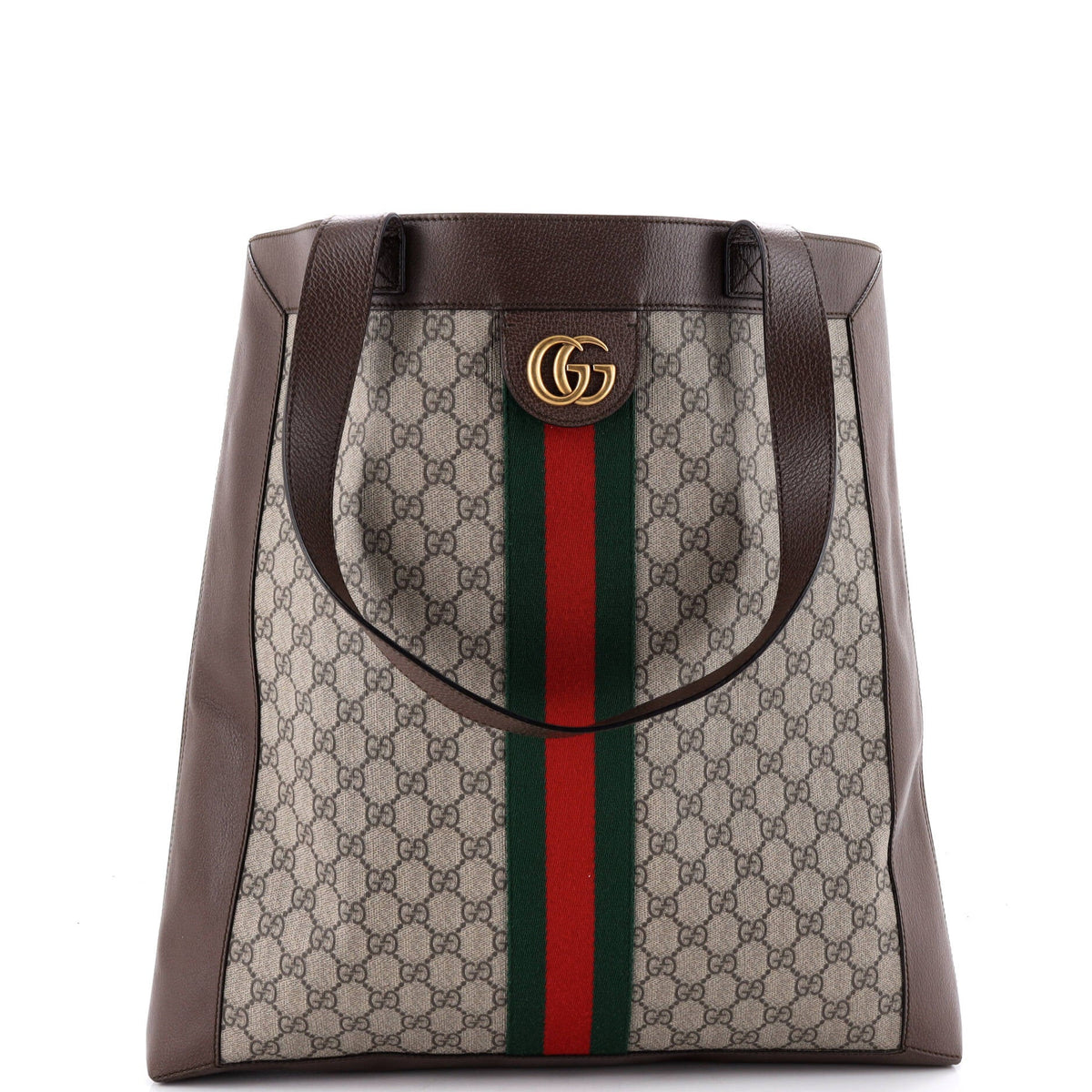 Gucci Ophidia Soft Open Tote GG Coated Canvas Large