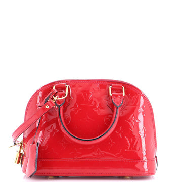 Alma Handbag Monogram Vernis BB