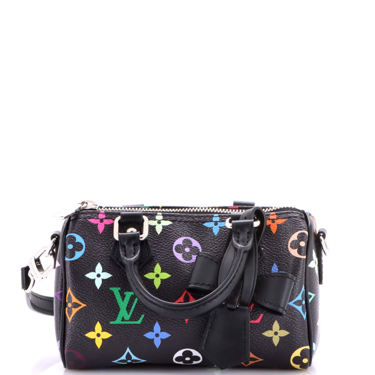 Louis Vuitton x Takashi Murakami Speedy Bandouliere NM Bag Monogram Multicolor Nano
