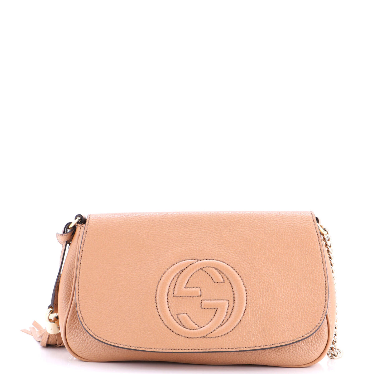 Gucci Soho Chain Crossbody Bag Leather Medium