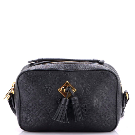 Louis Vuitton Saintonge Handbag Monogram Empreinte Leather