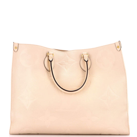 Louis Vuitton OnTheGo Tote Monogram Empreinte Giant GM