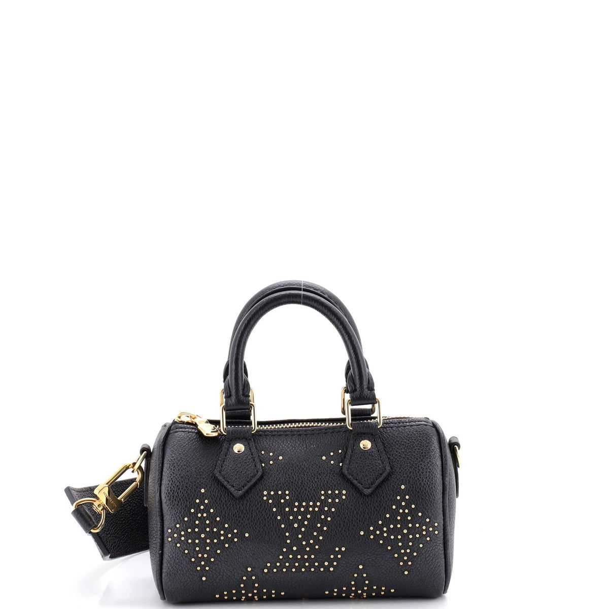 Louis Vuitton Speedy Bandouliere NM Bag Studded Leather Nano
