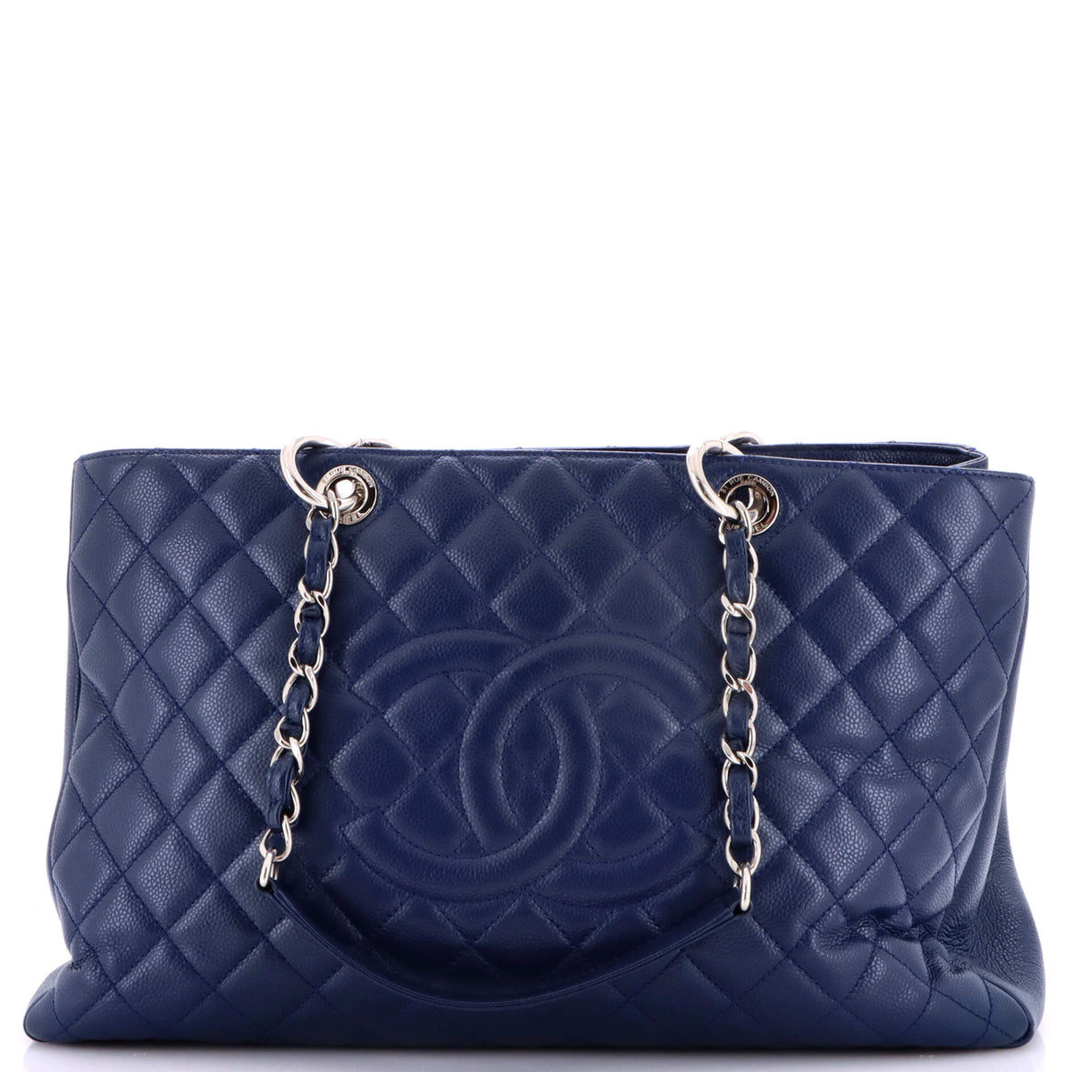 Chanel Grand Shopping Tote Quilted Caviar XL