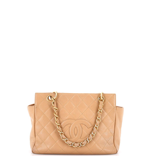 Chanel Petite Timeless Tote Quilted Caviar