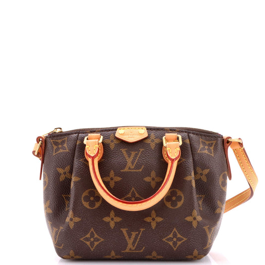 Louis Vuitton Turenne Handbag Monogram Canvas Nano