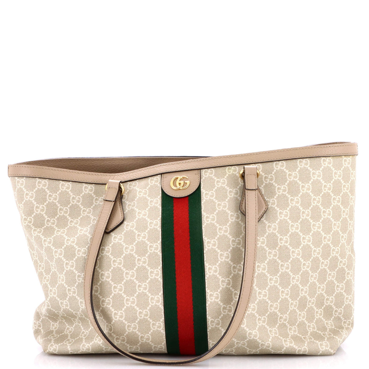 Gucci Ophidia Shopping Tote GG Coated Canvas Medium