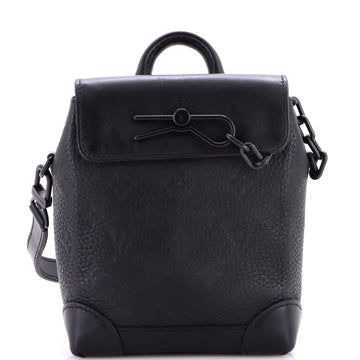 Steamer Bag Monogram Taurillon Leather Nano