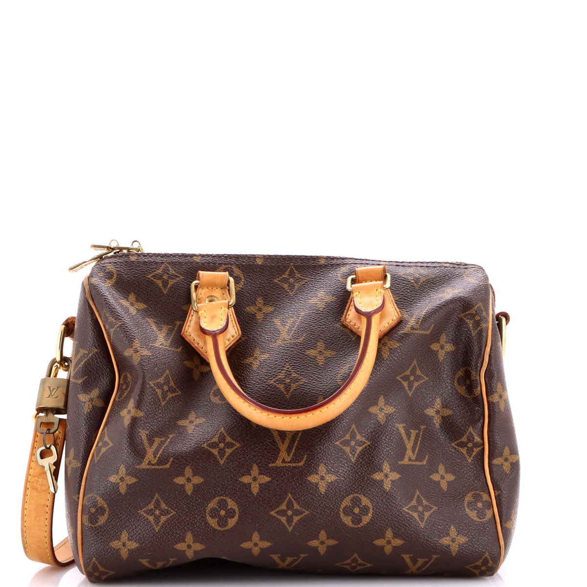 Louis Vuitton Speedy Bandouliere Bag Monogram Canvas 25