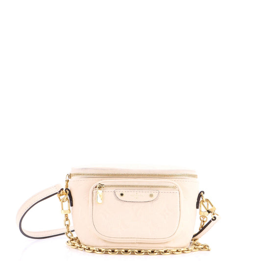 Louis Vuitton Bum Bag Monogram Empreinte Leather Mini