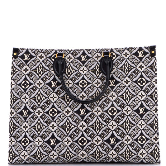Louis Vuitton OnTheGo Tote Limited Edition Since 1854 Monogram Jacquard GM