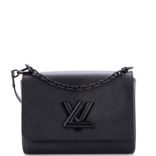 Louis Vuitton Braided Chain Twist Bag Epi Leather MM
