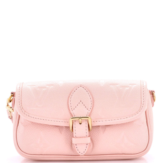 Louis Vuitton Diane NM Handbag Monogram Empreinte Giant Nano