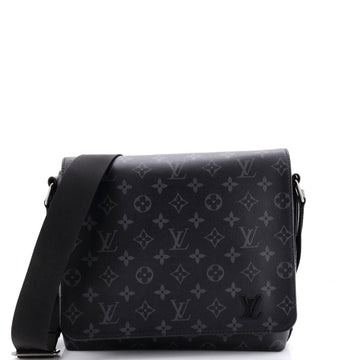 District Messenger Bag Monogram Eclipse Canvas PM