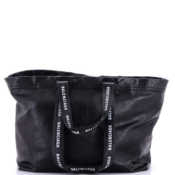 Carry Shopper Tote Leather Medium
