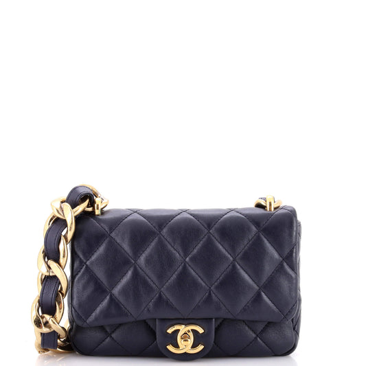 Chanel Funky Town Flap Bag Quilted Lambskin Small