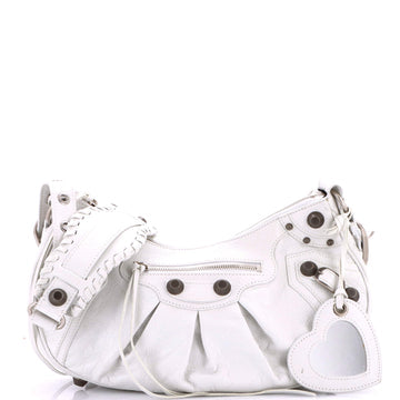 Le Cagole Giant Studs Shoulder Bag Leather Small