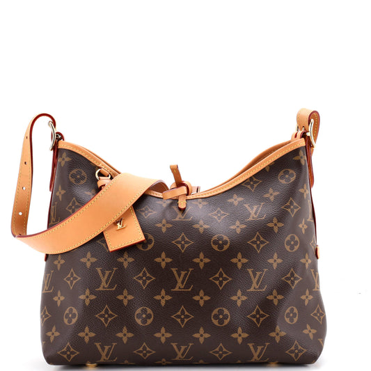 Louis Vuitton CarryAll Hobo Monogram Canvas PM