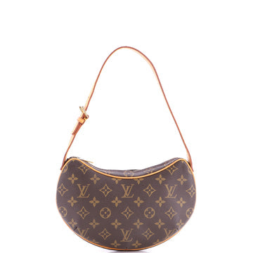 Croissant Handbag Monogram Canvas PM