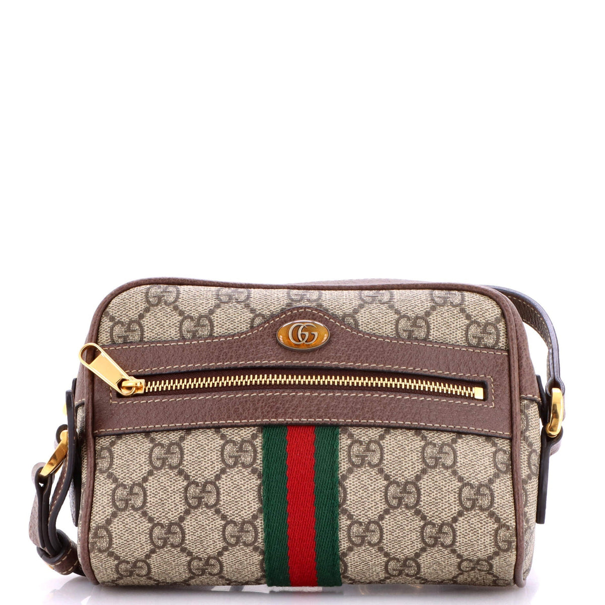 Gucci Ophidia Shoulder Bag GG Coated Canvas Mini