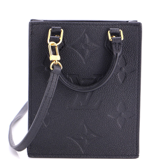 Louis Vuitton Petit Sac Plat Bag Monogram Empreinte Giant