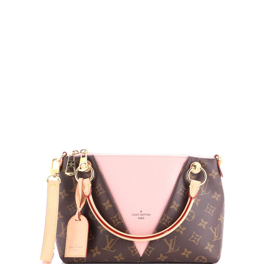 Louis Vuitton V Tote Monogram Canvas and Leather BB