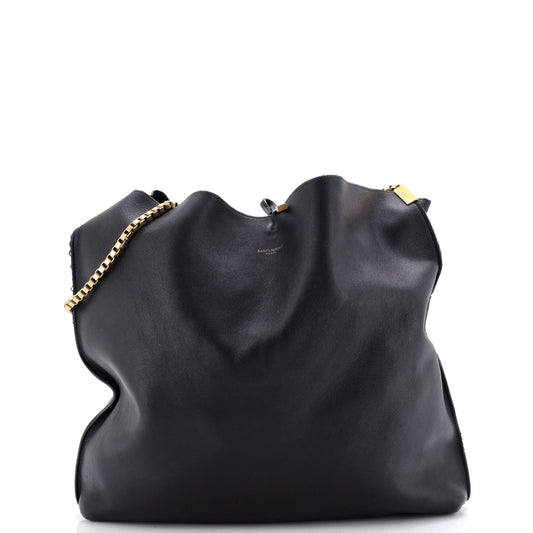 Saint Laurent Suzanne Hobo Leather Medium