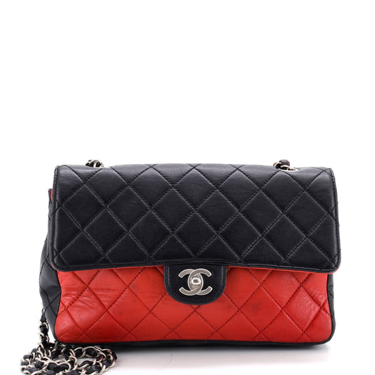 Chanel Vintage Classic Single Flap Bag Quilted Lambskin Medium