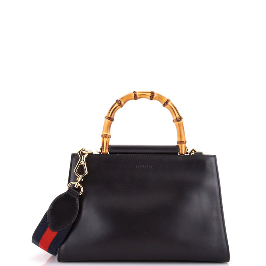 Gucci Nymphaea Top Handle Bag Leather Small