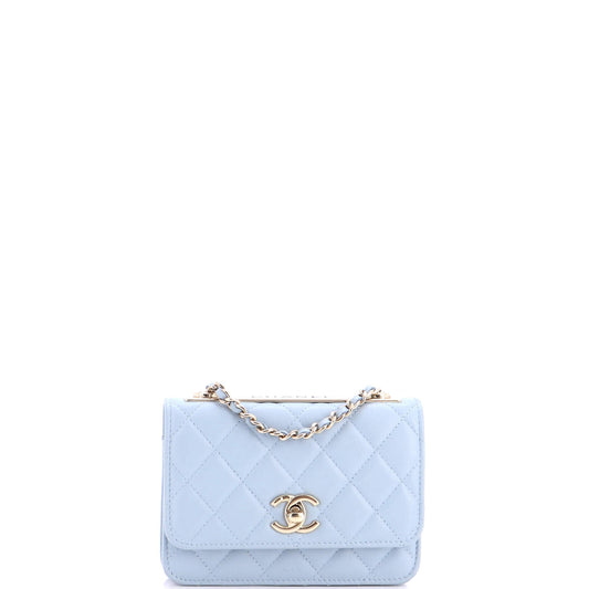 Chanel Trendy CC Wallet on Chain Quilted Lambskin Mini