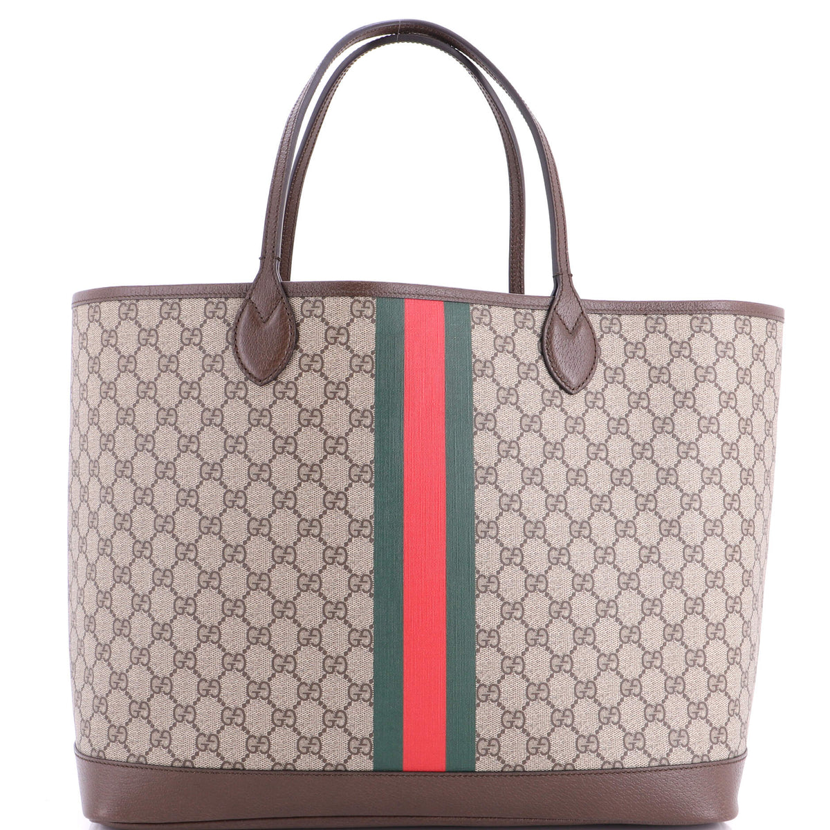 Gucci Ophidia Open Shopping Tote GG Coated Canvas Large
