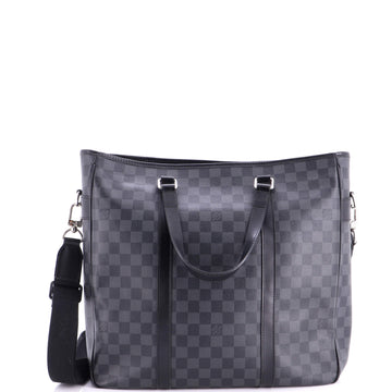 Tadao Handbag Damier Graphite MM
