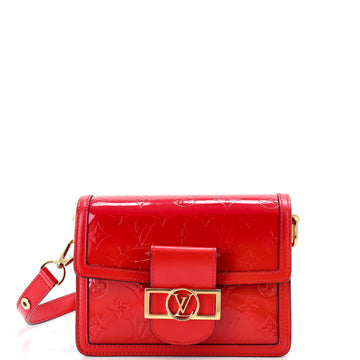 Dauphine Shoulder Bag Monogram Vernis Mini