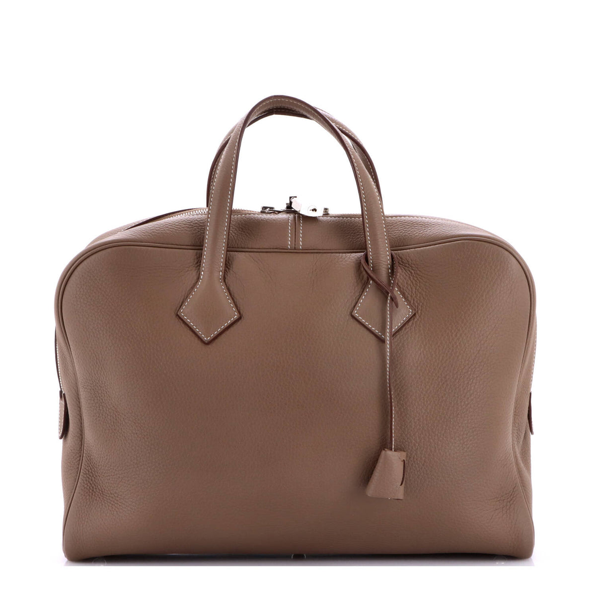 Hermes Victoria Travel Bag Clemence 43