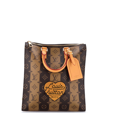 Nigo Sac Plat Cross Limited Edition Stripes Monogram Canvas