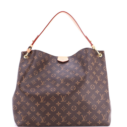 Louis Vuitton Graceful Handbag Monogram Canvas MM