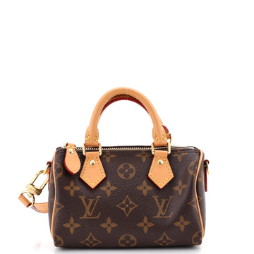 Speedy Bandouliere NM Bag Monogram Canvas Nano