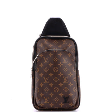 Avenue Sling Bag NM Macassar Monogram Canvas