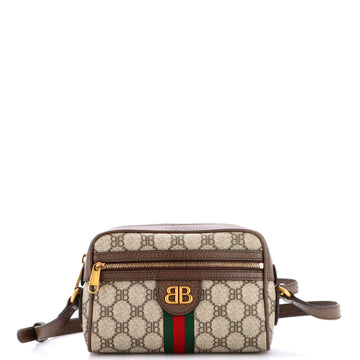 x Gucci The Hacker Project Camera Bag BB Coated Canvas Mini