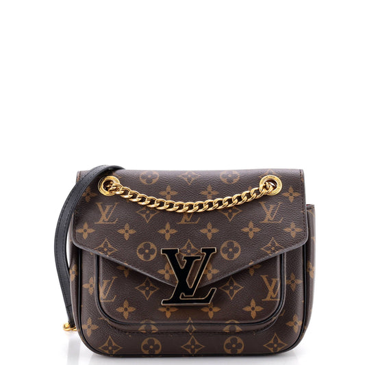 Louis Vuitton Passy Handbag Monogram Canvas