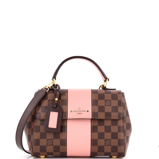 Louis Vuitton Bond Street Handbag Damier with Leather BB