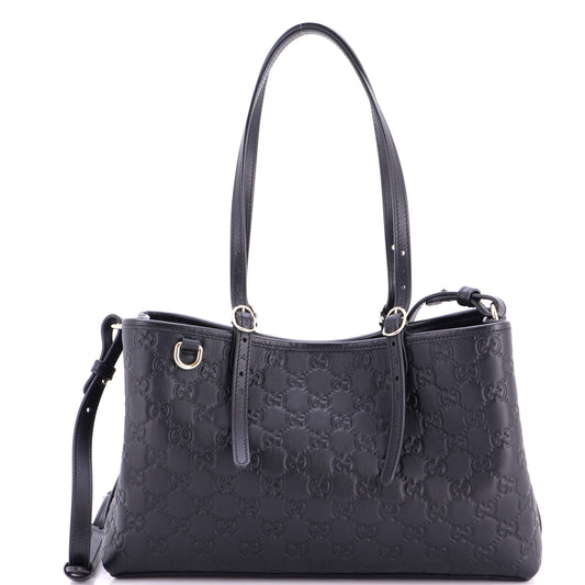 Emblem Tote Guccissima Leather Medium