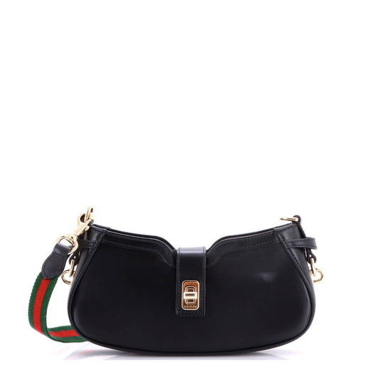 Gucci Moon Side Shoulder Bag Leather Mini