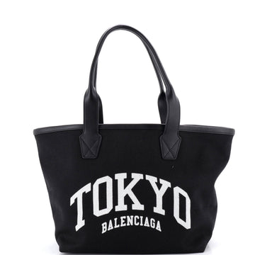 Cities Jumbo Tote Printed Canvas Small
