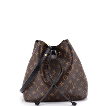 NeoNoe Handbag Monogram Canvas with Leather MM