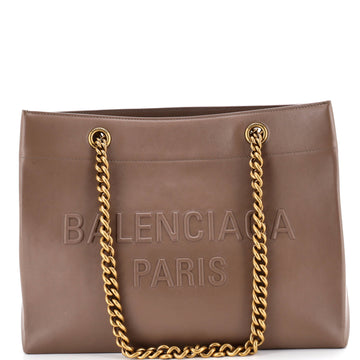 Duty Free Chain Tote Leather Medium