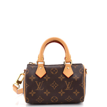 Speedy Bandouliere NM Bag Monogram Canvas Nano